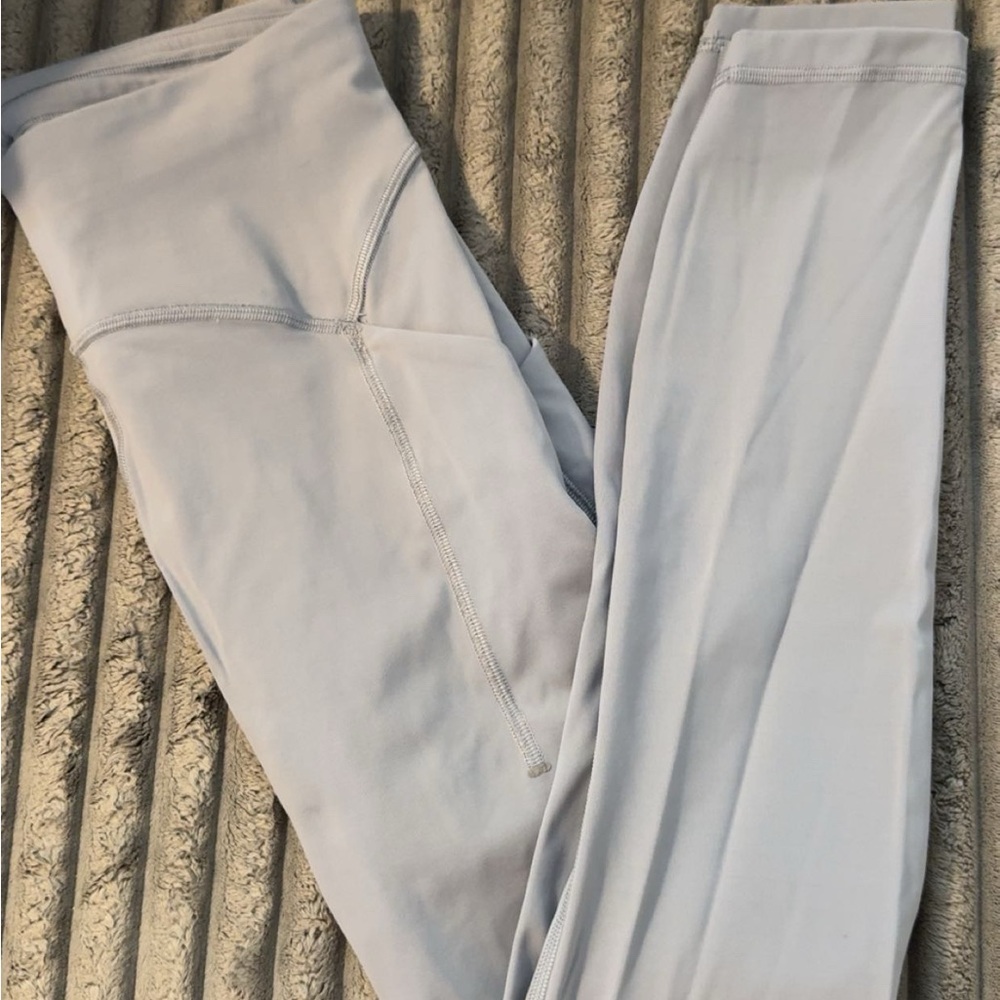 Lululemon Athletica Light Gray Jeggings